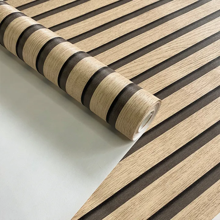 Self%20Adhesive%20Waterproof%20WallcoveringLiving%20Room%20Wall%20Decor%203D%20Wood%20Stripes%20Waterproof%20Wall%20Sticker%20Continuous%20Retro%20Wallpaper%20-%20Image%206