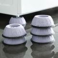 4 PCS/Set Anti Vibration Washing Machine Feet Pads Rubber Legs Silent Skid Raiser Mat For Washing Machine Support. 