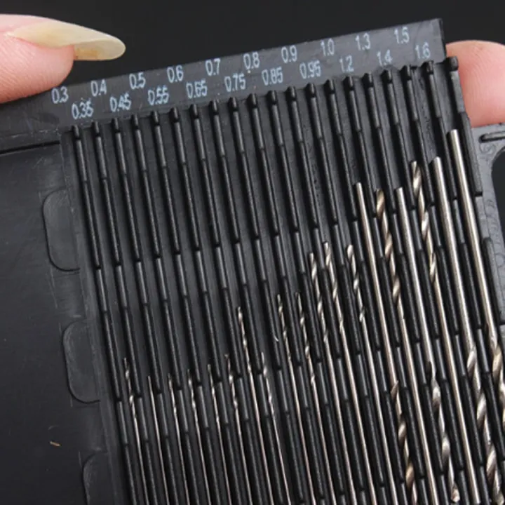 20pcs/set%200.3-1.6mm%20Mini%20Drill%20Bit%20High%20Speed%20Steel%20Twist%20Drill%20Bit%20Set%20-%20Image%207