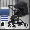 Two-Way Ultra-Light Portable Reclining Baby Stroller One-Click Folding Newborn Baby Small Pocket Umbrella Car |KUH JY-58S |INFINITY NEEDS. 