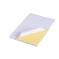 White Sticker Paper GLOSS ( 100 SHEET PER PKT ). 