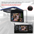 Car Overhead Roof Mounted Monitor 12.1 Inch Car Monitor Wide Screen Ultra-Thin Flip Down TV. 