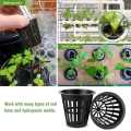180 Pack 2 Inch Net Cups Slotted Mesh Wide Lip Filter Plant Net Pot Bucket Basket for Hydroponics. 