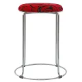 Black Cushioned Bar Stool. 
