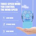 Fan Hanging Neck Foldable Small Electric Fan Portable Handheld Creative Student Dormitory Sports USB Outdoor Mini Fan. 