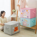 Toy Storage Solutions Kids Room Organization Cartoon Animal Storage Box Foldable Storage Boxes Kids Toy Organizer. 