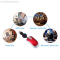 Lovely Mini Wired Mouse Retractable USB Cable Ergonomic Office Computer PC Laptop Gaming Mice. 