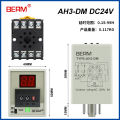 BEMAH3D Digital Time Relay AH3D-D3 Time Controller 24V 220V Power-On Delay. 