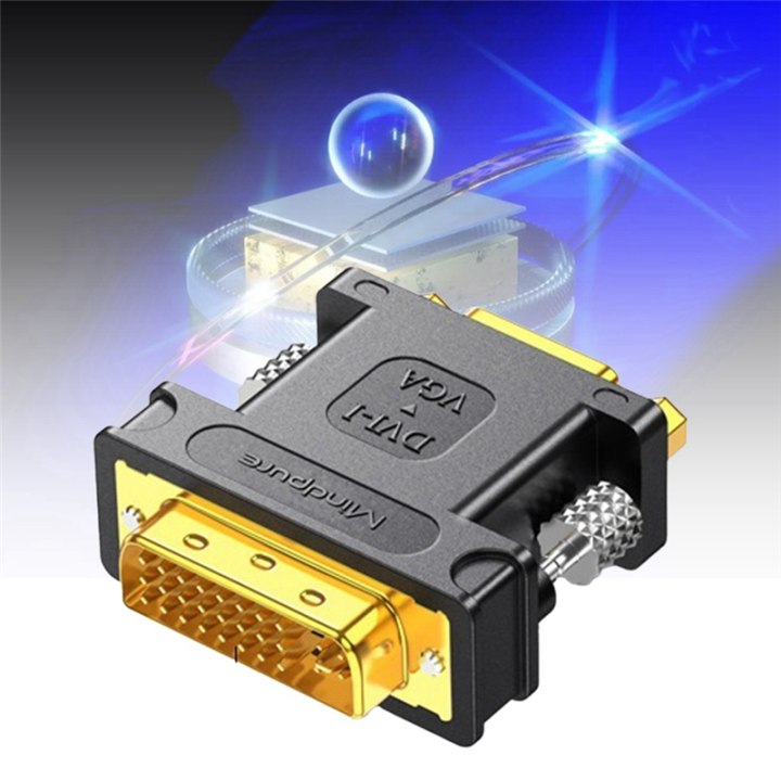 24+5%20DVI%20Male%20to%20VGA%20Female%20Converter%20Computer%20Graphics%20Card%20Connector%20TV%20Adapter%20Cable,%20Easy%20to%20Use%20-%20Image%203
