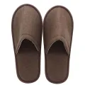 【WEJA】1pair Unisex Slippers Hotel Travel Spa Portable Slippers Disposable Home Guest Indoor Cotton Fabric Slipper. 