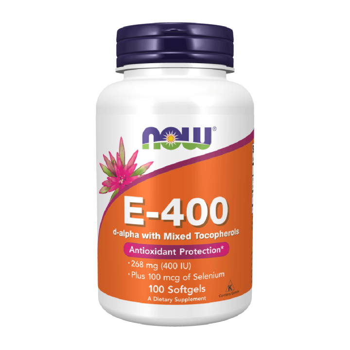 Now Foods Vitamin E-400 Softgels 100 softgels