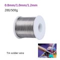 Soldering Wire Roll Solder Wire 0.8/1/1.2mm 200g/500g Solder with Flux Tin Welding Wire Rosin Core Solder Soldering Wires Reel No-clean. 
