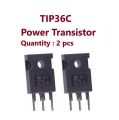 2 pcs of TIP36C Power Transistor. 