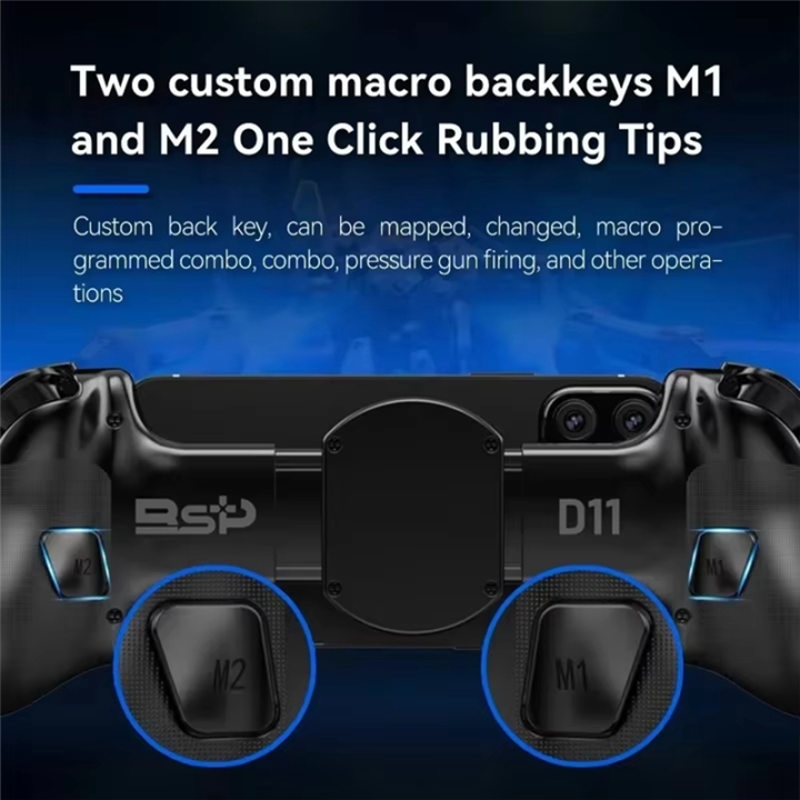 -D11S Mobile Phone Game Controller with and Fan, Supports for Switch ...