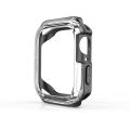 Transparent Two-color Armor Case For Apple Watch Series 6 & SE & 5 & 4 44mm. 