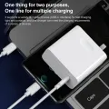 For Huawei MateBook Laptop Fast Charging Cable 65W Dual Type-C Interface Charging Data Cable Length:2m. 