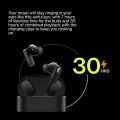 ONEPLUS Nord Buds -  True Wireless Earbuds, Deep Bass, IP55-rated Water & Dust Resistance, High Sound and Call Quality, 4 Mics, 30 Hrs Playtime, Fast Charge, Dolby Atmos, Black Slate. 