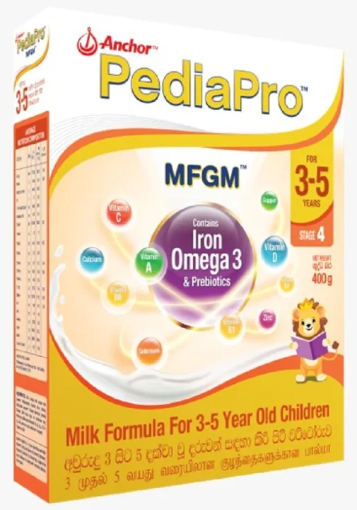 Anchor Pediapro 3 to 5 Years Baby Milk Formula 400G