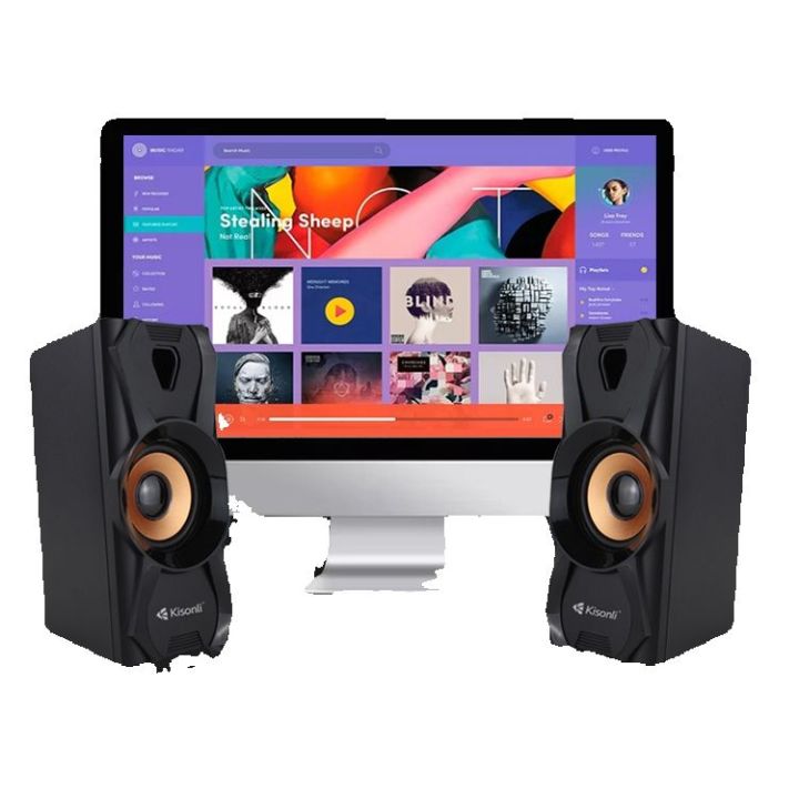 Kisonli U-9003 Computer Multimedia Speakers