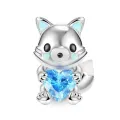 New 925 Silvering Cute Animal Kangaroo Cow Dog Pig Whale Cat Snail Sea Turtle Charm Beads Fit Original Pandora Diy Women Jewelry. 