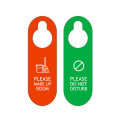 Room decoration Please Do Not Disturb Sign Pendant Hotel Door Hanging Sign Double Sided Please Make Up Room Sign Board Prompt Board GENGLI. 