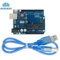 Uno R3 Ch340gmega328p Smd Chip 16mhz For Arduino Uno R3 Development Board Usb Cable Atega328p One Set. 