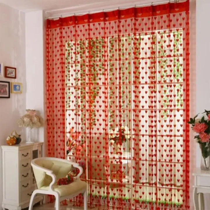 Window%20Line%20Curtain%20Love%20Heart%20String%20Curtain%20Solid%20Color%20Room%20Divider%20Door%20Curtain%20*2M%20Elegant%20Tassel%20Curtain%20Home%20Decor%20-%20Image%204