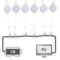 VR Cable Management Retractable Ceiling Pulley System For Oculus Quest 2/Quest 3/ Vive/Oculus Rift/PICO 4/PS VR2 Link Cable. 