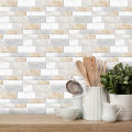 9/27/54pcs 3D Sticker Kitchen Tile Stickers Bathroom Self-adhesive Wall Decor Home DIY Wallpaper For Room. 
