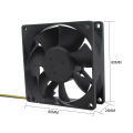 24V 80mm 8cm Cooling Fan 80X80X25 mm 8025 PC Computer Case Fan DIY Router GPU CPU Cooling Fan. 