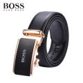 Original_HUGO BOSS Belt Luxury Brand Automatic Buckle Genuine Leather Belt Business Casual Men's Belt Classic Style Wild Belts. 