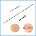 black Head Pimples Acne Needle Tool Face Care Blackhead Comedone Acne Blemish Extractor Remover. 