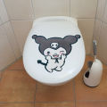 1/4/8Pcs Sanrios Creative Funny Toilet Deodorant Stickers Kuromi Cinnamoroll Shaped Refrigerator Bathroom Fragrance Remove Odor Sticker. 