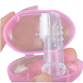 Silicone Finger Baby Tooth brush - Dental Care with Box. 