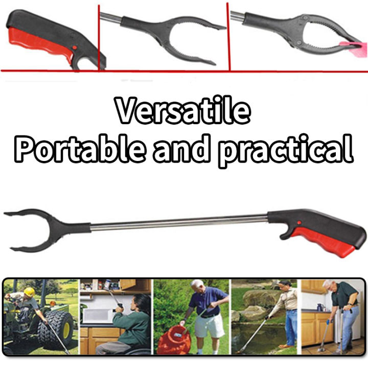 Long Handled Reacher stick litter picker COD Trash Gripper Reacher Rubbish Grabber Helping Hand Uitgebreid ophalen Pick Up -