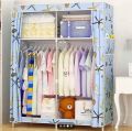 Non-woven Cloth Wardrobe Folding Portable Clothing Storage Cabinet Dustproof Cloth Closet Simple Bedroom Multipurpose. 