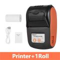 PT210 Portable 2 Inch Mini Thermal Receipt Printer Wireless Bluetooth Pocket 58mm Bill Printer For Mobile Android IOS Windows. 