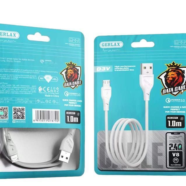 gerlax%20Micro%20USB%20Charger%20Cable%20High%20Quality%202.4%20R%20%201m%20-%20Image%202