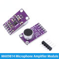 High-Sensitivity Sound Sensor control Module MAX4466 MAX9814 Switch Detection Whistle Microphone Amplifier For Arduino DIY. 
