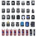 For Arduino 45 Kinds Of Sensors Digital Temperature Humidity Rgb Led Soil Buzzer Sound Ultrasonic Sensor Module Uno R3 Mega2560. 
