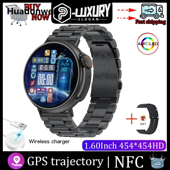 Huadunwen%20MSND%202023%20NEW%20Ultra%209%20NFC%20Smartwatch%20Men%20AMOLED%201.6-inch%20454*454%20HD%20Screen%20Luxury%20Heart%20Rate%20Bluetooth%20Call%20IP68%20Waterproof%20Women%20SmartWatch%20MSNUD%20-%20Image%207