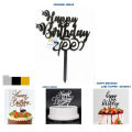 Happy Birthday Cake Topper - Design 6. 
