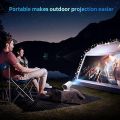HY 300 Stylish and Portable Projector for Home Cinema and Outdoor Compatible Projector Android Salange  Led Projector. 