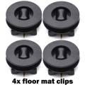 【Miga Plaza】Universal Car Carpet Fastener Floor Mat Holders Clip Fixing Grips Clamps 4pcs. 