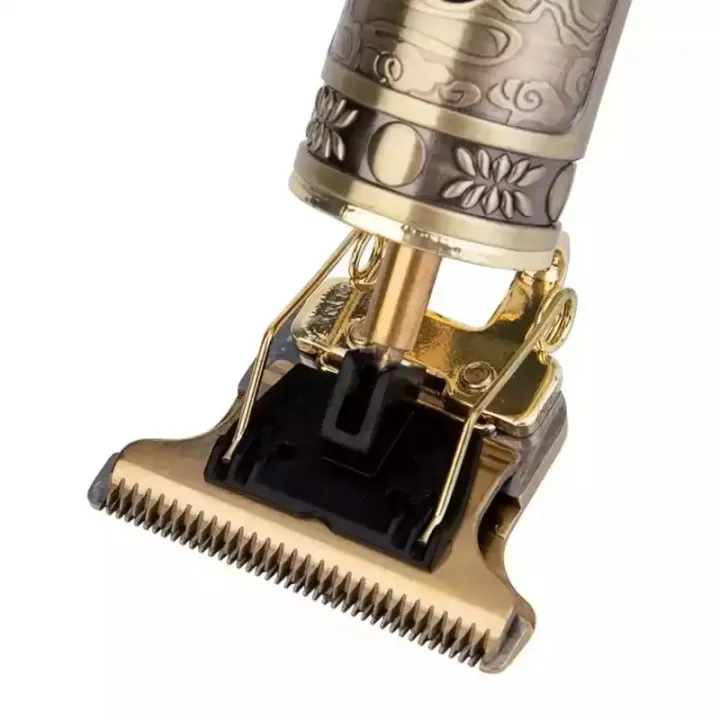 Vintage T9 Hair Cutting Machine Hair Clipper Professional Cutter Trimmer for Men Cordless Beard Trimmer USB for Barber Dragon