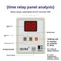 BEMAH3D Digital Time Relay AH3D-D3 Time Controller 24V 220V Power-On Delay. 