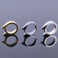 【HOT】 Women Men Cute Cat Ear Rings Self Defense Rings Multifunctional Metal Knuckle Cat Ear Attack Rings Unisex Jewelry Accessories. 