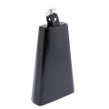 LP 7" Metal Steel Cow Bell Noise Maker Cowbell Percussion Instrument for Drum Set Kit Percussion. 