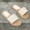 【ALLGOOD】Women's fashion trend non-slip wear comfortable soft soled flat sandals flip-flops. 