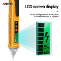 LCD Digital Voltage Detectors 12-1000V AC/DC Non-Contact Pen Tester Volt Meter Voltmeter Electric Test Pencil. 